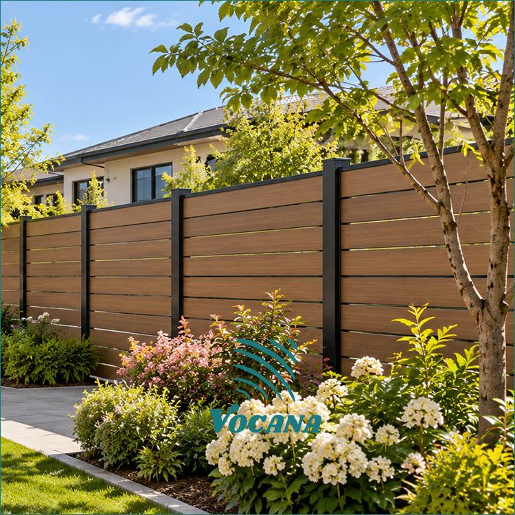 Composite Fence For Retirement Village Gardens | Vocana