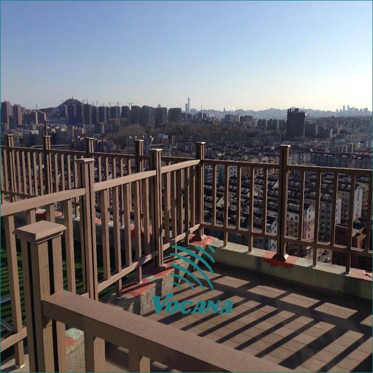 Composite Railing For Apartment Podium Terraces | Vocana factory