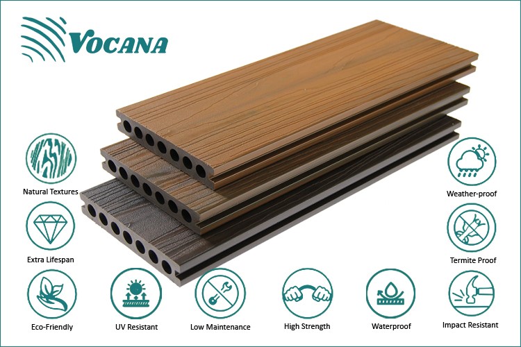 WPC Timber Decking board WPC Timber Decking board
