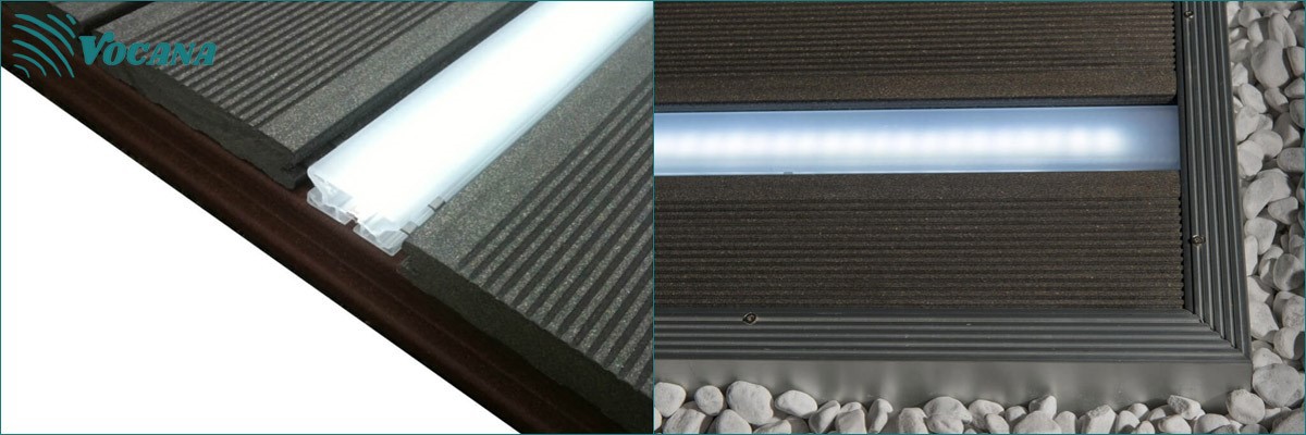stripe led wpc decking stripe led wpc decking
