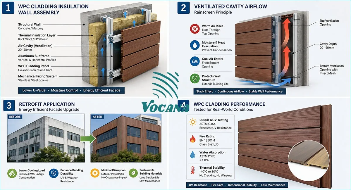 wpc cladding ventilated cavity system wpc cladding ventilated cavity system