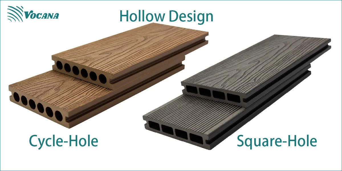 Hollow Composite Decking Hollow Composite Decking