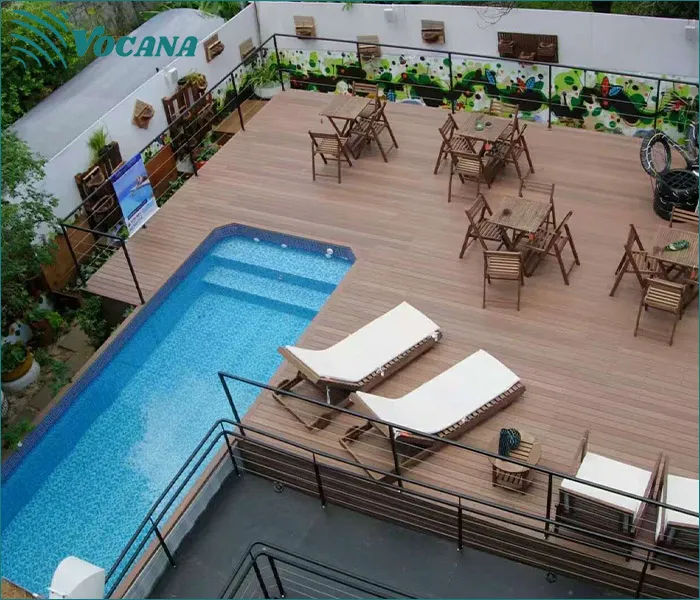 swiming pool wpc decking swiming pool wpc decking