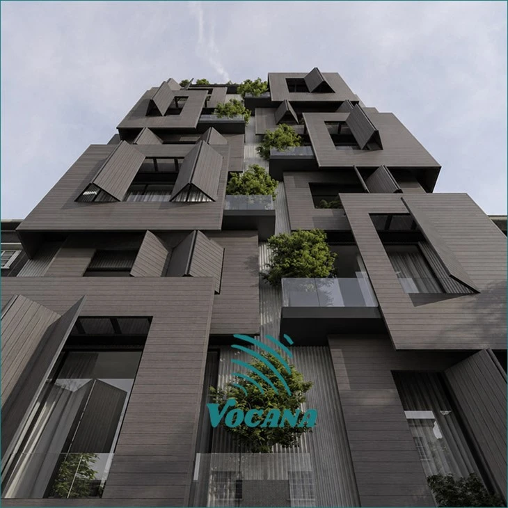 hotels composite cladding