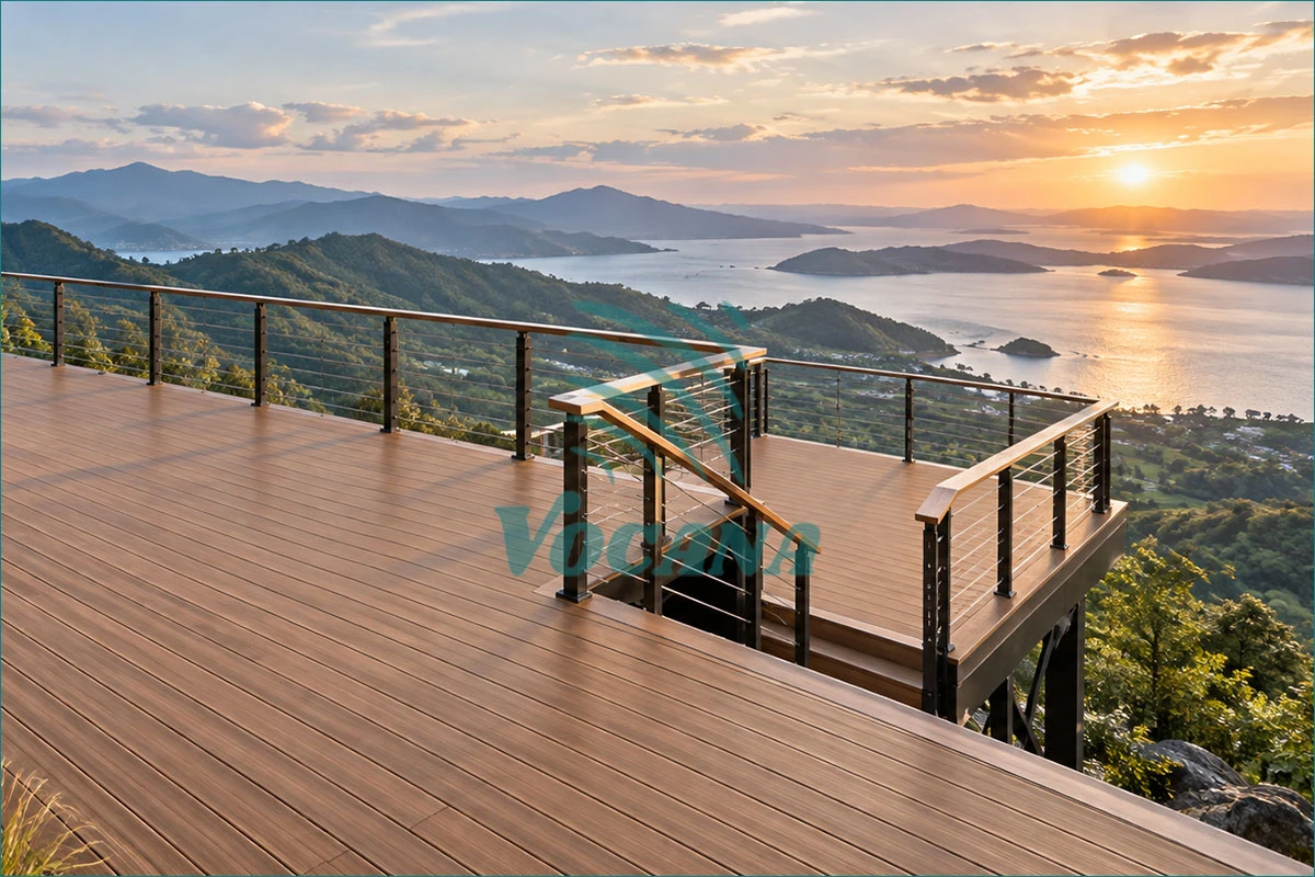 Viewing platforms wpc decking Viewing platforms wpc decking