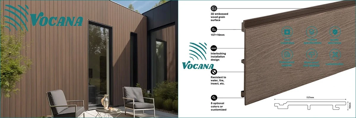 WPC TIMBER wall cladding WPC TIMBER wall cladding