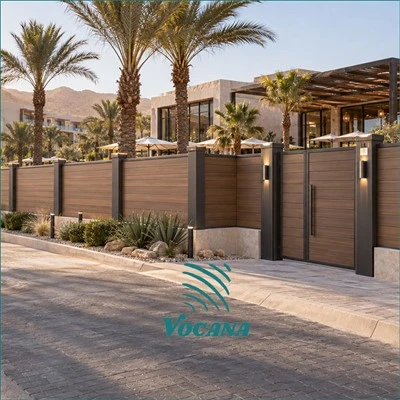 Commercial Composite Fencing Saudi Arabia | WPC Perimeter Fence Systems