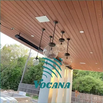 Moisture-Resistant WPC Ceiling Panels for Spa Resorts and Indoor Pool Pavilions