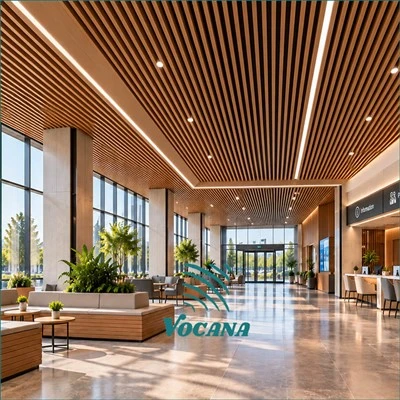 WPC Ceiling For Civic Service Centers | Vocana