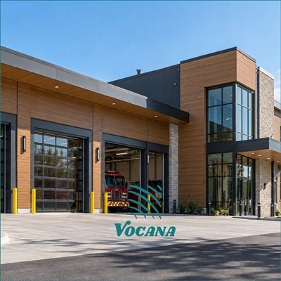 WPC Cladding For Fire Stations & Emergency Buildings | Vocana