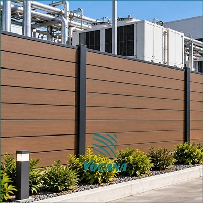 WPC Fencing For Data Center Utility Yards | Vocana