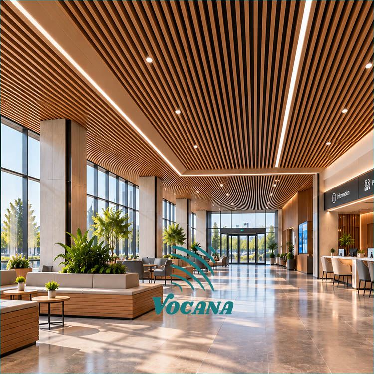 WPC Ceiling For Civic Service Centers | Vocana