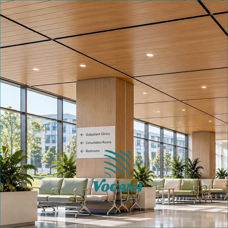 WPC Ceiling For Hospital Corridors & Waiting Areas | Vocana suppliers