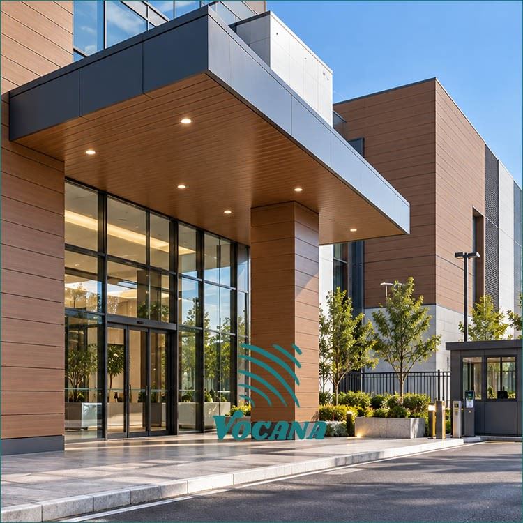 WPC Cladding For Ferry Terminals & Pavilions | Vocana suppliers