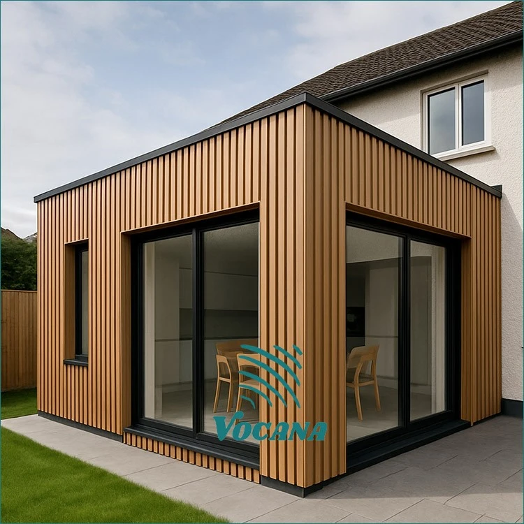 WPC Cladding For Modular Buildings & Prefab Cabins | Vocana factory