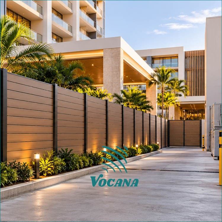 WPC Privacy Fence For Hotel Service Yards | Vocana suppliers