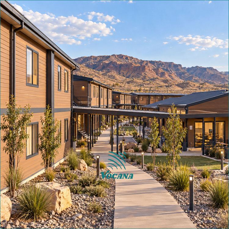 WPC Siding For Workforce Accommodation | Vocana